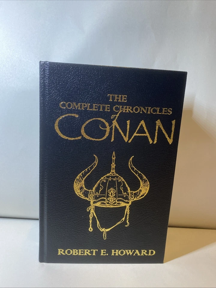 COMPLETE ILLUSTRATED CHRONICLES OF CONAN Robert E Howard Faux Leather Bound - Imagem 2 de 4