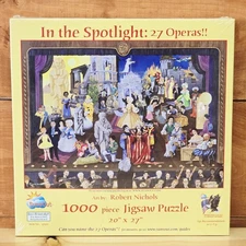 Sunsout In The Spotlight 27 Operas 1000 Piece Jigsaw Puzzle Opera