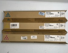 Compete COLOR Set NEW SP C811DN Genuine Ricoh Toner CYAN MAGENTA YELLOW