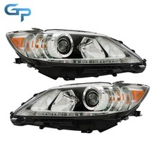 Xenon Headlight For Lexus Es350 Es300h 2013 2014 2015 Chrome Leftright Assembly