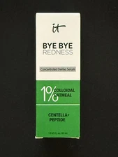 IT Cosmetics Bye Bye Redness Serum 1% Colloidal Oatmeal Centella + Peptide - NIB