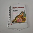 Vintage Winchester Porcelain Sign - Rifles Gas Pump Ad Thermometer Sign