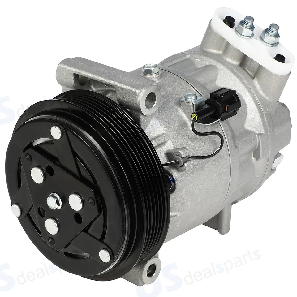 Compresor y embrague de aire acondicionado para Nissan Máxima Infiniti I35 2002-2003 3,5 L Foto 4 de 4