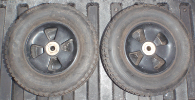 #ad #ad Troy Bilt Craftsman Pair of SOLID Wheels 2 for Pressure Washer Non Pneumatic $19.95