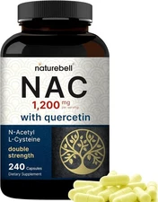 NAC w/ Quercetin for Liver&Lung Health-Soporte Salud del Hígado y Pulmones 