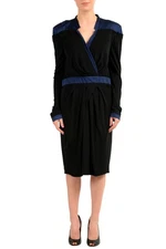 Viktor & Rolf Women's Multi-Color Long Sleeve Sheath Dress Sz XS S 2XL