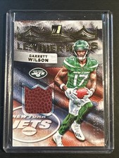 2022 Donruss Leather Kings GARRETT WILSON LK-6 Patch Relic 105/399 - NY Jets