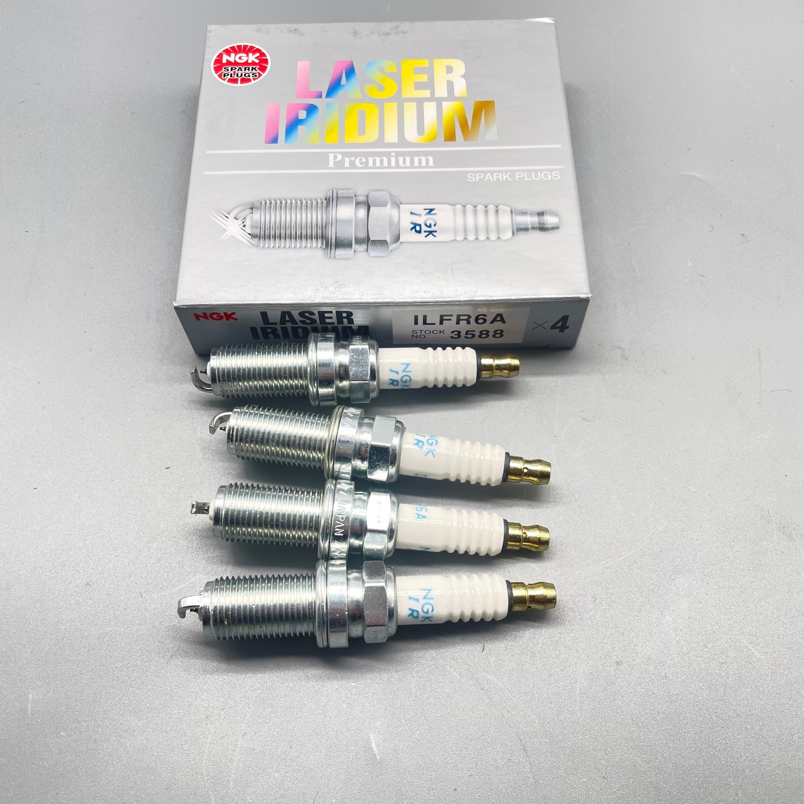4PCS  for Mercedes-Benz ILFR6A 3588 NGK Laser Iridium Spark Plugs Set 2003-2011