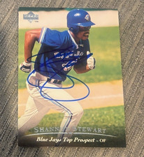 1995 Upper Deck Minor League #32 Shannon Stewart signed autographed card