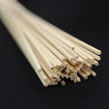 NEW 50 Strips - DYI Basswood Unfinished Sticks 1/16" x 1/16" x 12"