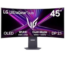 Monitor para juegos LG Ultragear 45GX950A-B.AEU (45 pulgadas) 21:9 curvo 800R 5K2K OLED