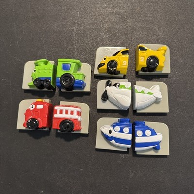 LeapFrog Fridge Phonics Wash N Go Replacement Boat, Car, plane, train Fire Truck
