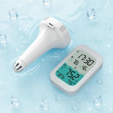 Wireless Pool Thermometer Waterproof Buoyant ...