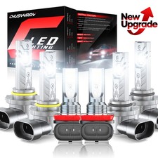 For Toyota Corolla 2009 2010 2011 2012 2013 Led Headlights Hilow Fog Lights