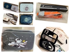 Taiwan Starlux Airlines Collaboration Snoopy & Lays Amenity Kit Toiletry 4 Bags