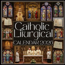 Catholic Liturgical Calendar 2026: Follow the rhythm of faith with beautifully o
