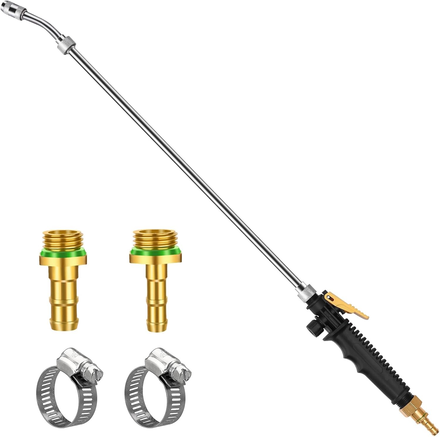 29-Inch Multi-Size Sprayer Wand with 1/4 & 3/8 Inch Barbs for Easy Connection