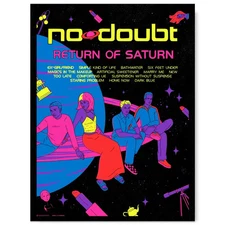 No Doubt "Return of Saturn" 25th Anniversary (Flocked Velvet Edition) /100