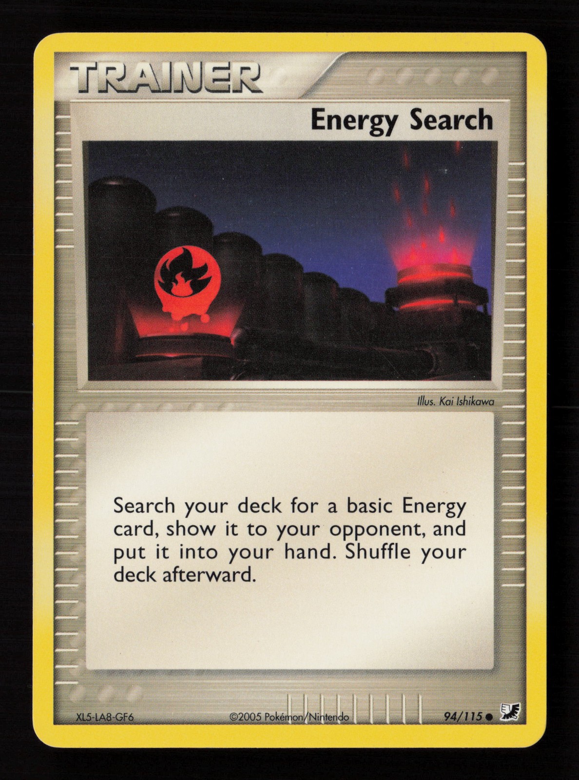 Energy Search 94/115 Unseen Forces Pokemon Card -A7