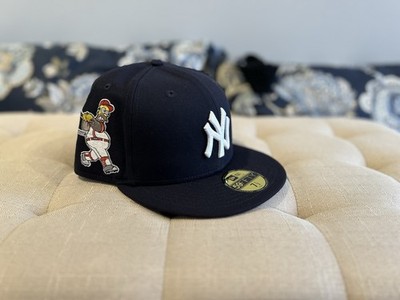 Yankees The Simpsons MLB New Era 59FIFTY Wonderbat Homer Navy Cap 7 1/2 Limited