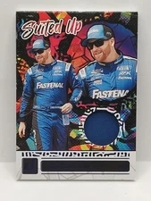 CHRIS BUESCHER 2024 PANINI DONRUSS RACING NASCAR SUITED UP RELIC #SU-CB BLUE