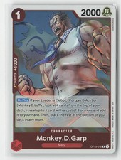 Monkey.D.Garp OP13-016 Rare Carrying On His Will One Piece Foil Near Mint