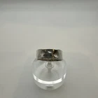 Vintage  Sterling Silver .925 Mexico HAMMERED BAND 8.3  GRAMS, SIZE 9