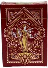 Theory 11 Tycoon Playing Cards Red Deck for Poker Playing