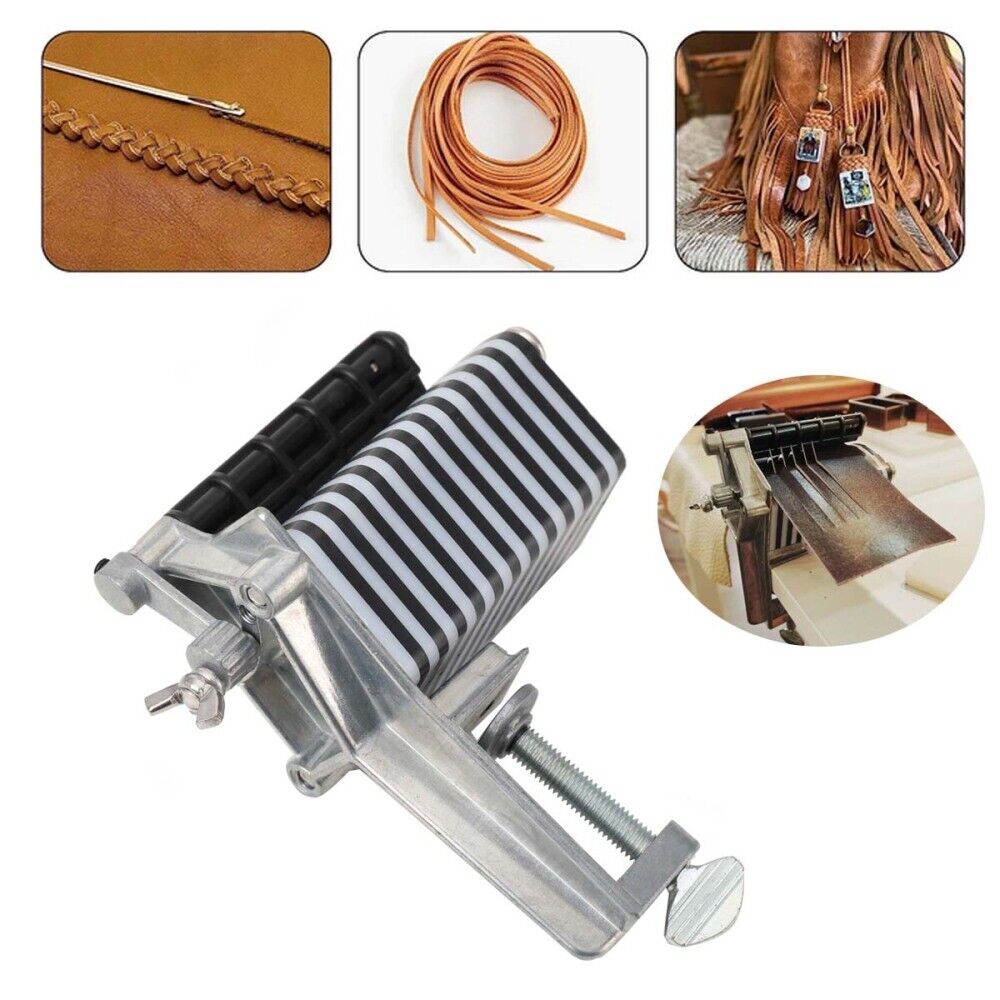 Leather Table Top Lace Cutter Fringe Braiding Strip Belts Leather Table Top Lace Cutter Fringe Braiding Strip Belts