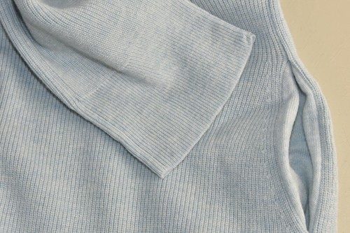 $2290 NEW RUNWAY Lanvin Cardigan Cape MAXI MIDI Dress Ice Blue SOFTEST WOOL M L - Picture 27 of 29