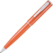 Conklin Coronet Ballpoint Pen, Orange & Chrome, Brand New In Box