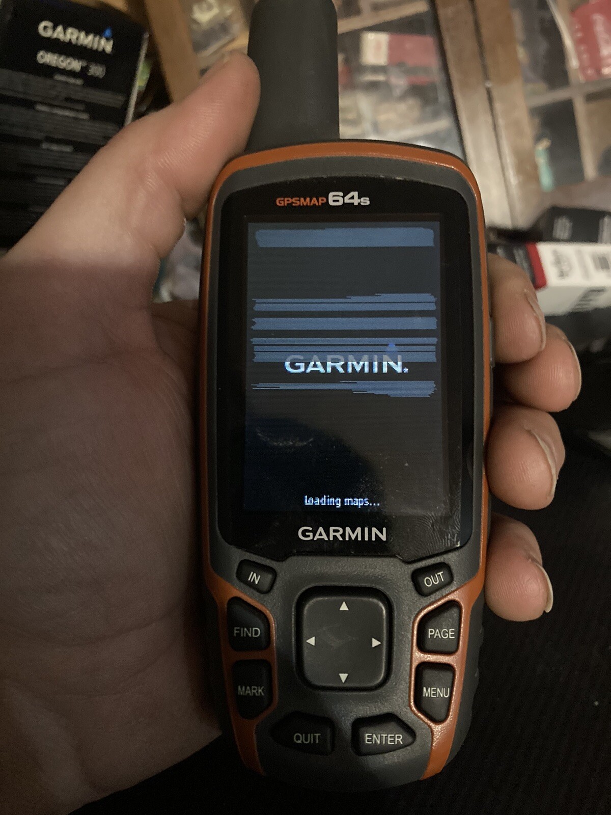 Garmin GPSMAP 64s Handheld GPS Unit (Lines On Screen) 753759144302 eBay