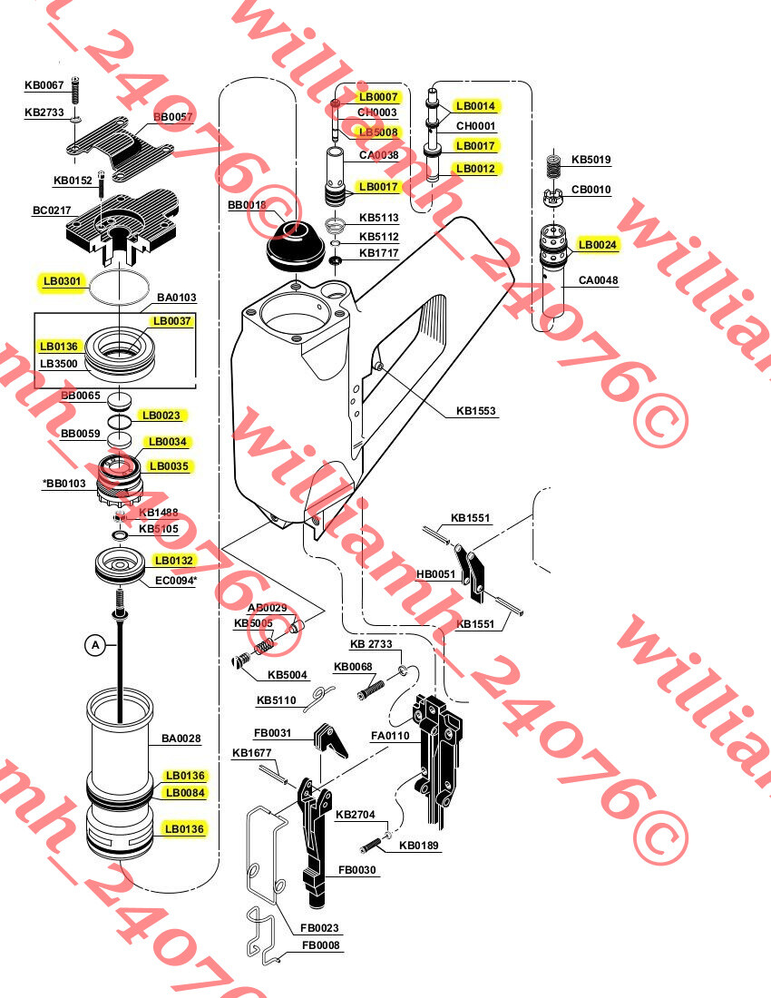 Nail Gun Valve Washer Senco Nailer Seal Senco Framing Nailer Firing ...