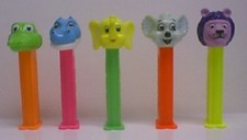 PEZ - Kooky Zoo Series - Choose item from pull down menu - Use for crafts