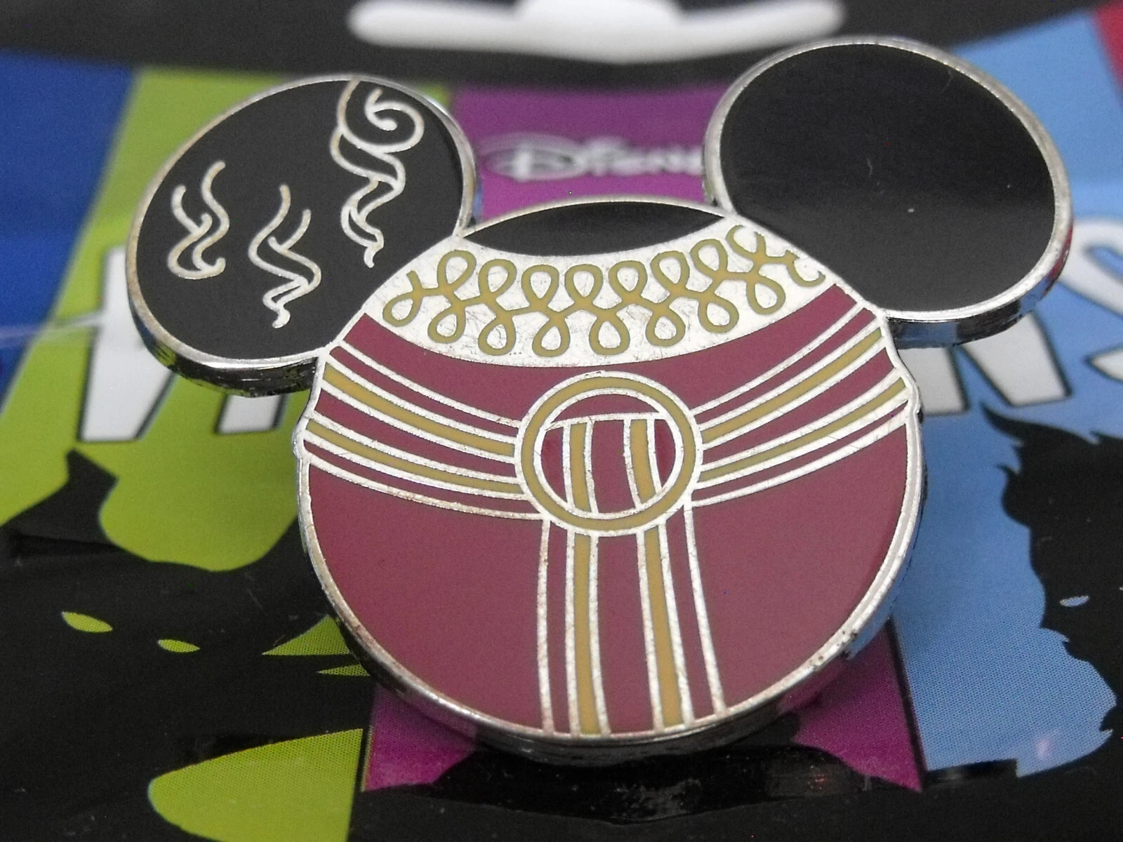 2022 Disney Mother Gothel from Tangled Mystery Villains Mickey Head Icon Pin