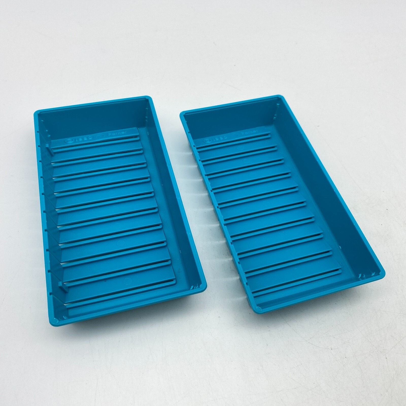 Racko Card Game 2 Turquoise Racks 1997 Replacement Pieces Parts 73000400736 eBay