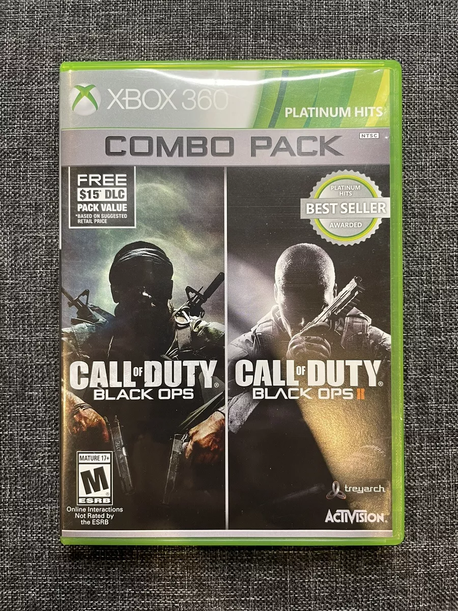  Activision Call of Duty: Black Ops 1 & 2 Combo Pack