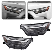 For 2022-2024 Toyota RAV4 LE/XLEL LED Headlight Assy Headlamps Left & Right Pair