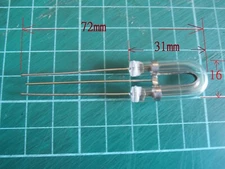 1pcs  Xenon flash tube lamp, Strobe ,U type 