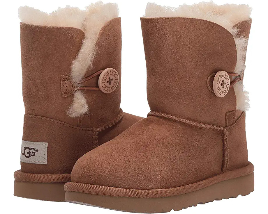 UGG Toddlers Bailey Button II Boots Chestnut