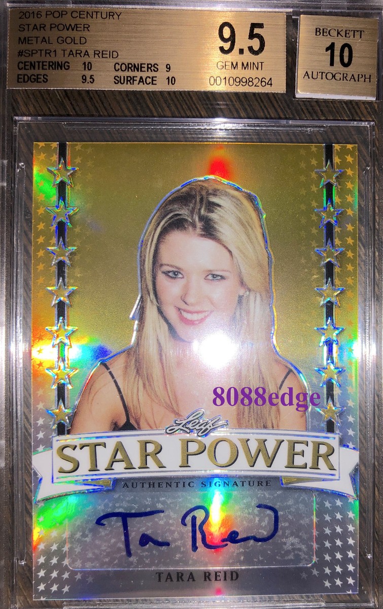 2016 POP CENTURY STAR POWER AUTO: TARA REID #1/1 AUTOGRAPH