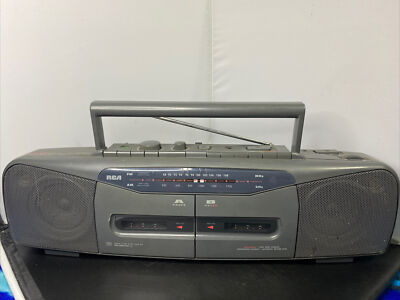 2本セット RCA 7025 12AX7系 転用元箱付 新品? 未使用? Vintage RCA Model RP-7768A AM/FM Stereo Radio Dual Cassette Boom