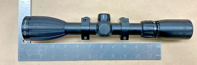 BSA 3-9X40 RIFLE HUNTING SCOPE W/ MOUNT RINGS 0710A (#114)
