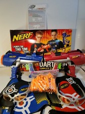 Nerf Dart Tag Complete Set Missing some darts In Box