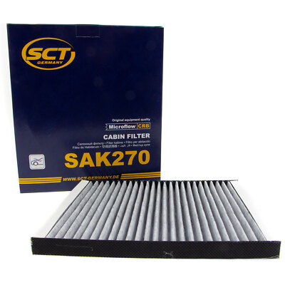 INNENRAUMFILTER MIT AKTIVKOHLE SCT SAK270 HYUNDAI ACCENT IV GENESIS i40 TUCSON