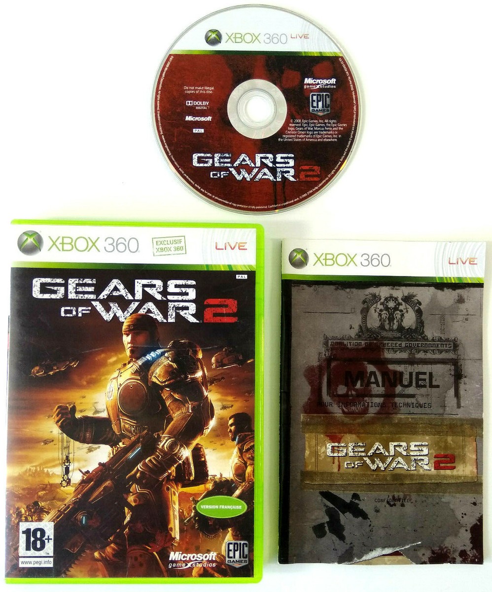 Gears of War pour Xbox 360 occasion - Retro Game Place