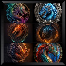 Dragon Emblem Mouse Pad 6 styles