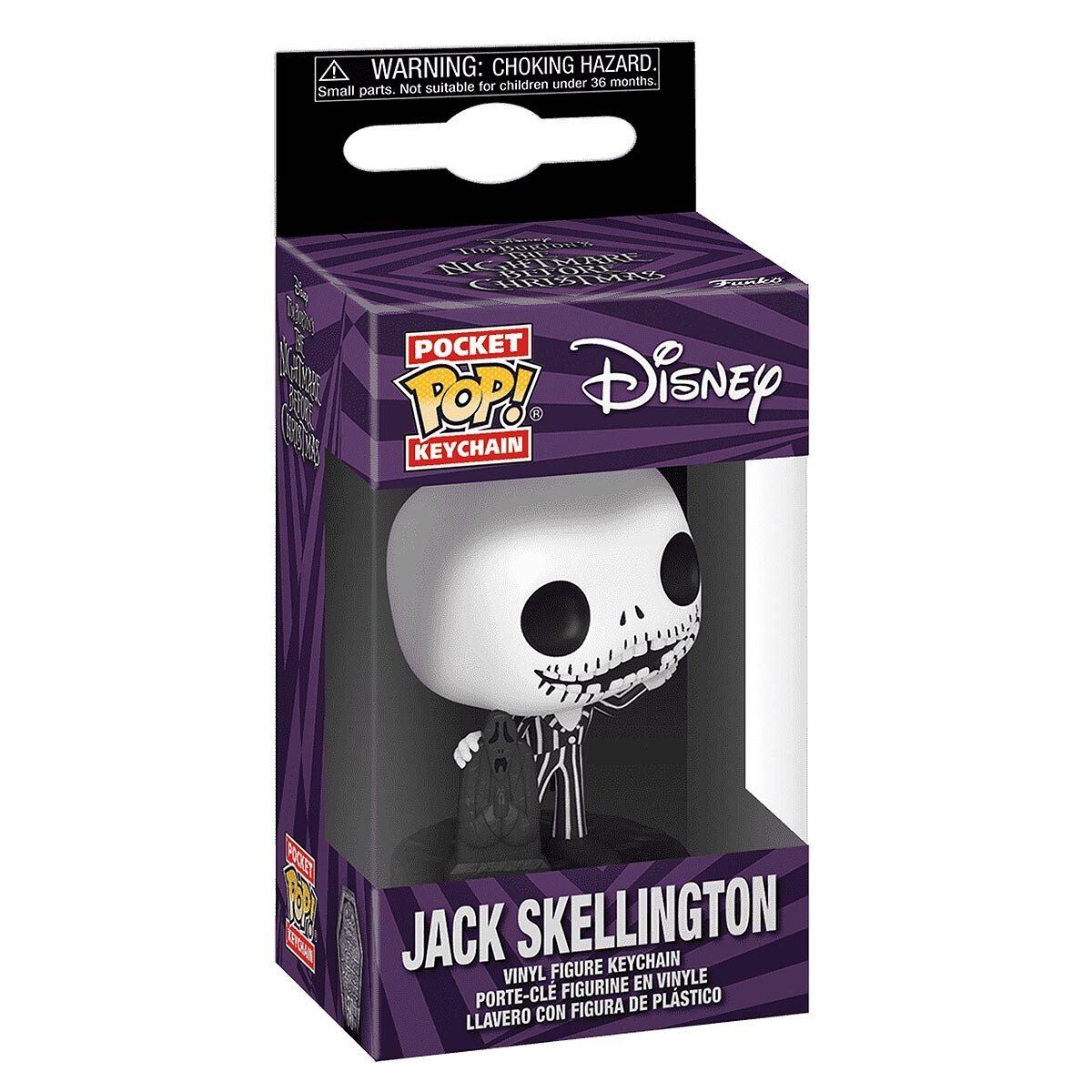 Funko Pop! Llavero: Pesadilla antes de Navidad 30th - Jack Vinilo Figura Nuevo