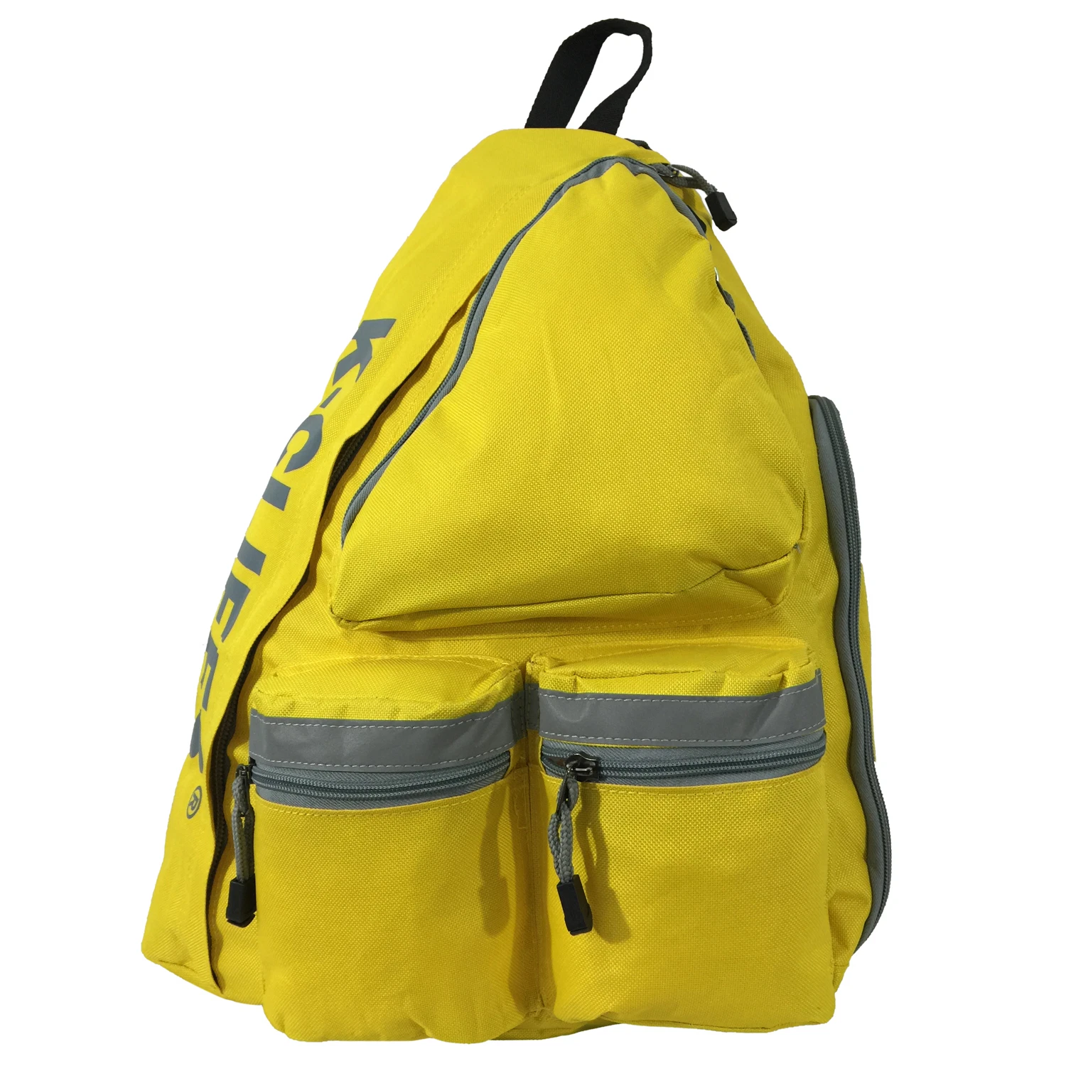 19" Large Sling Backpack in Bright Colors, Daypack w/Reflective Safety Strip