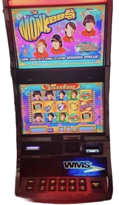 WMS BB2 SLOT MACHINE GAME & OS SOFTWARE  SET THE MONKEES (MONKEYS) TESTED BB2